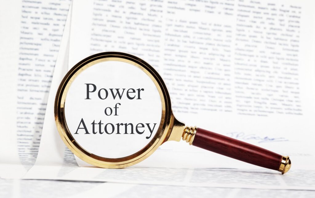 Essential Estate Planning For 18-Year-Olds includes Power Of Attorney documents pictured